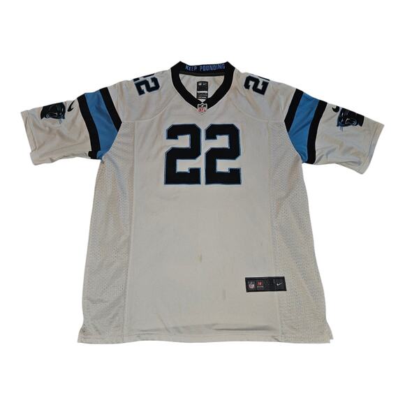 Nike On Field McCaffrey #22 Carolina Panthers Black NFL Jersey Men’s XXXL - Picture 1 of 7